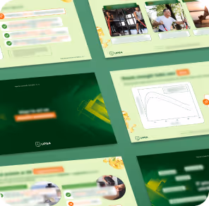 Mise en page de plusieurs formations scientifiques sur PowerPoint pour former les équipes sur les nouveaux produits.