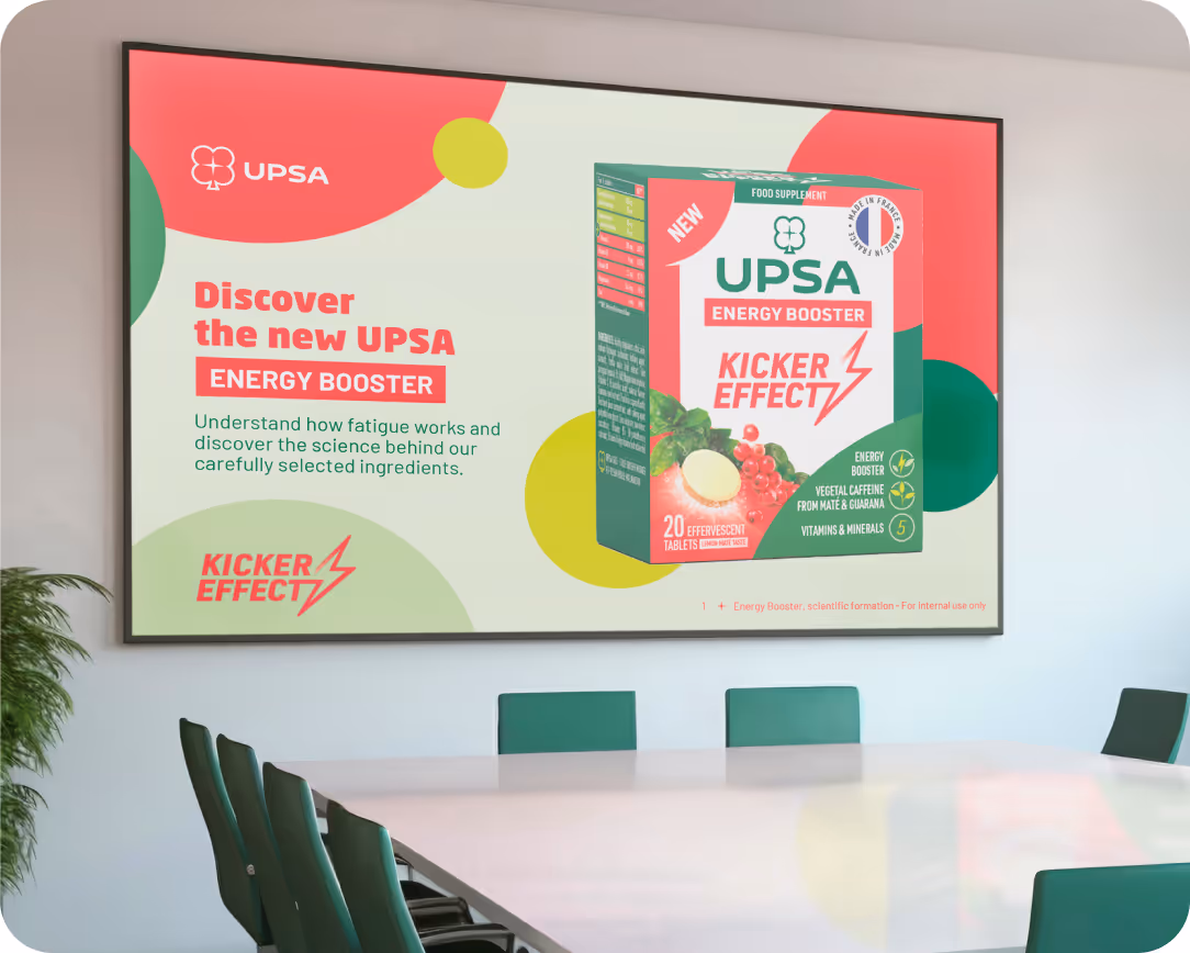 Mise en page de plusieurs formations scientifiques sur PowerPoint pour former les équipes sur les nouveaux produits.