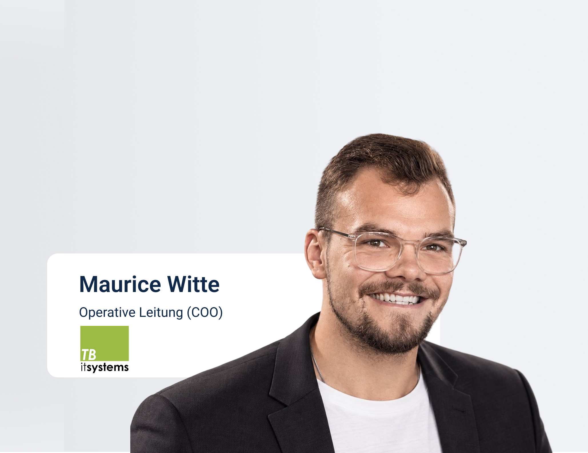 Erfolgsgeschichte TBit Systems mit dem Operativen Leiter Maurice Witte