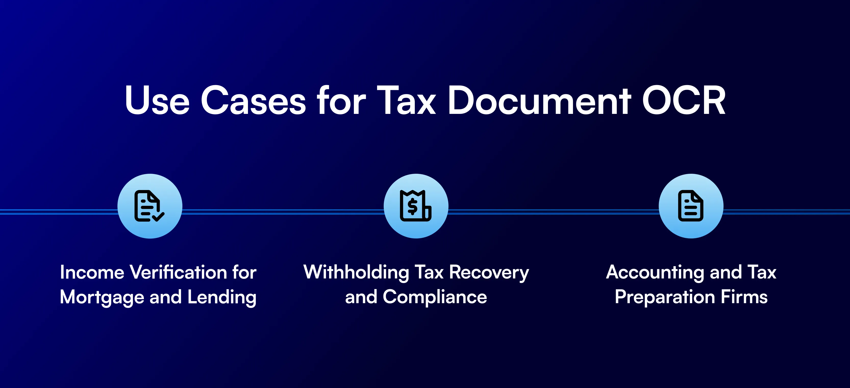 Learn how OCR for tax documents extracts data from W-2s, 1099s, tax returns, and K-1s, and why accuracy matters for reliable processing.