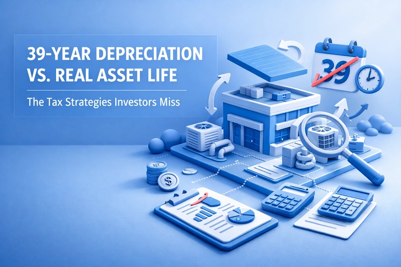 39-year depreciation schedule versus a building's real useful life