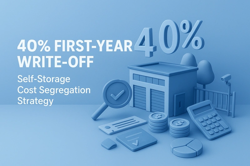 Self-storage cost segregation and first-year write-offs
