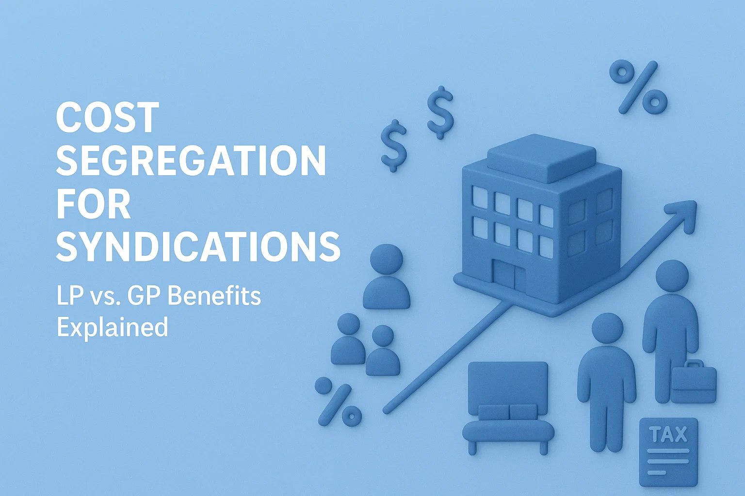 Cost segregation benefits for syndication limited and general partners
