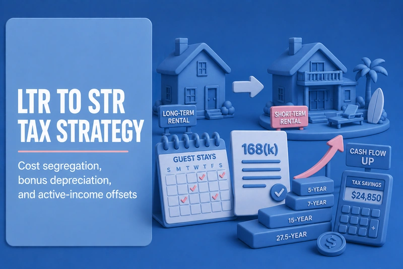 Switching a rental from long-term to short-term strategy