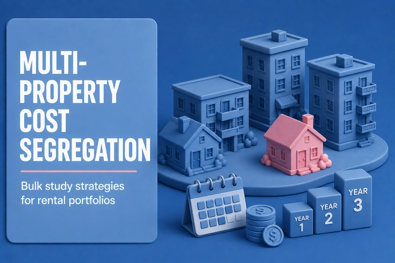 Bulk cost segregation studies for multi-property portfolios