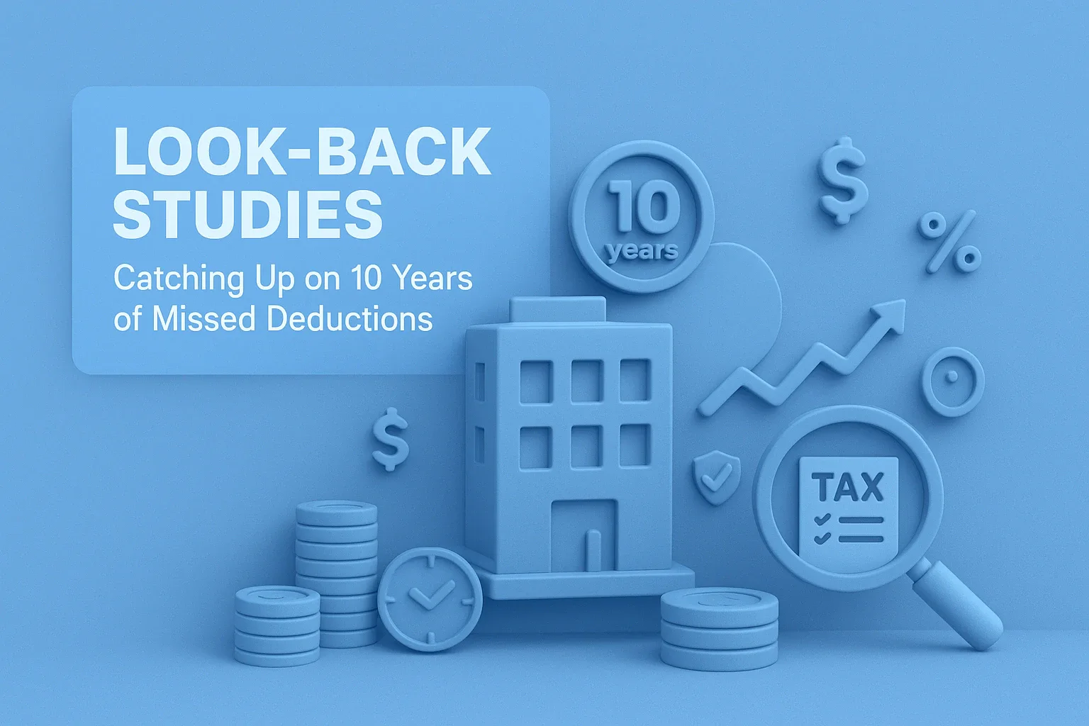 Look-back cost segregation studies to catch up missed depreciation