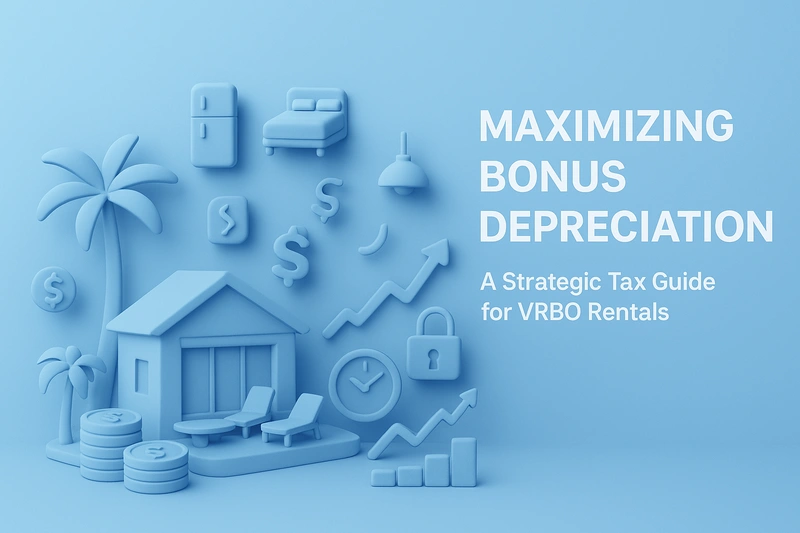 Bonus depreciation strategy for VRBO vacation rentals