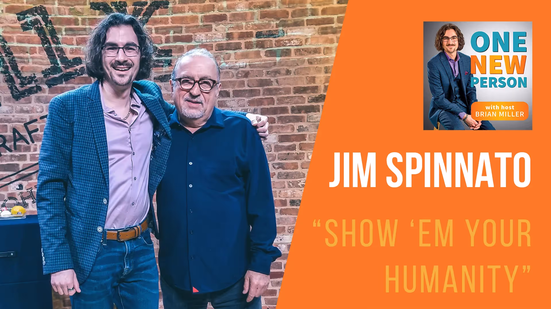 S2.12 Jim Spinnato on the One New Person podcast - 2019 Interview
