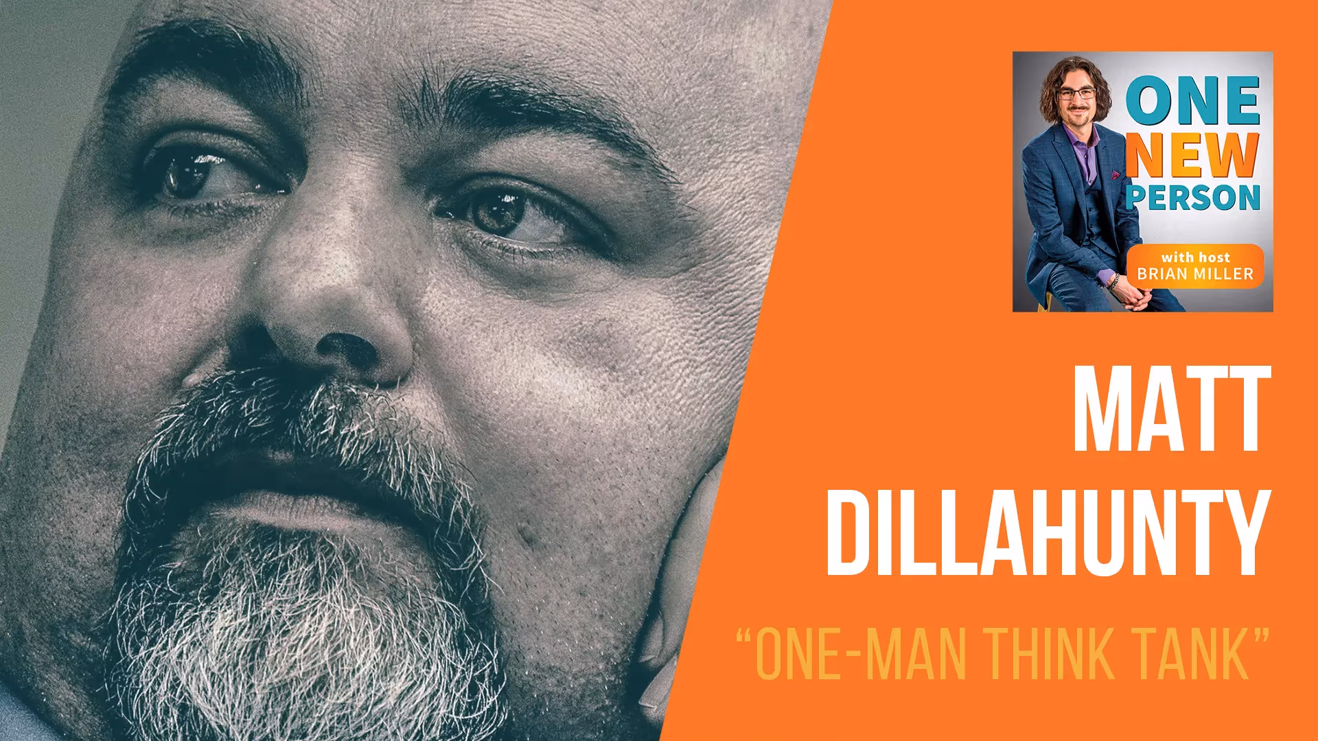S2.13 Matt Dillahunty on the One New Person podcast - 2019 Interview