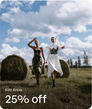 promotional image with new outfit collection