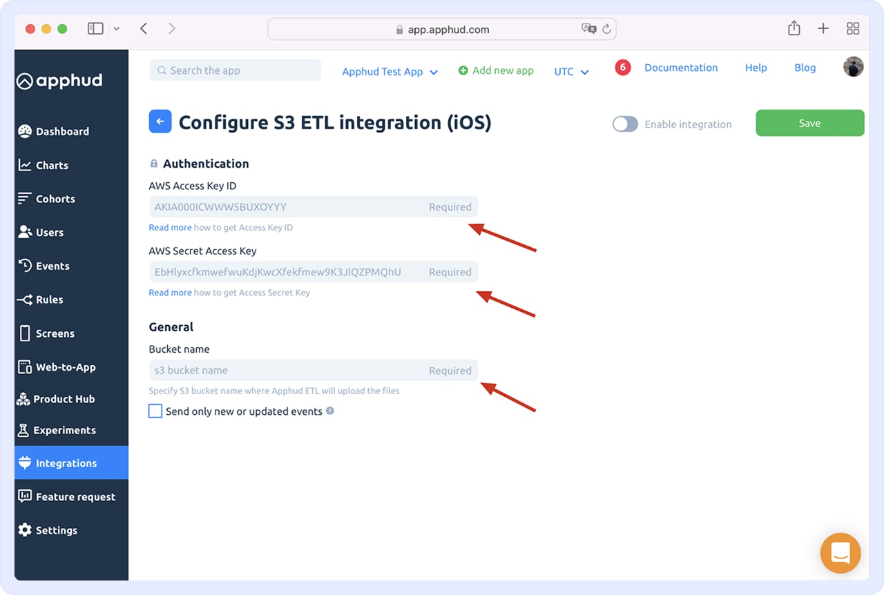 Enter Your Credentials