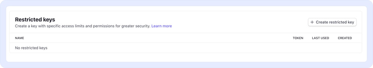 Select Building your own integration 