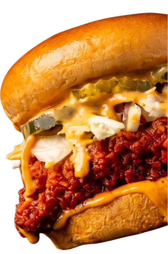 Scoville Nashville-style hot chicken sandwich