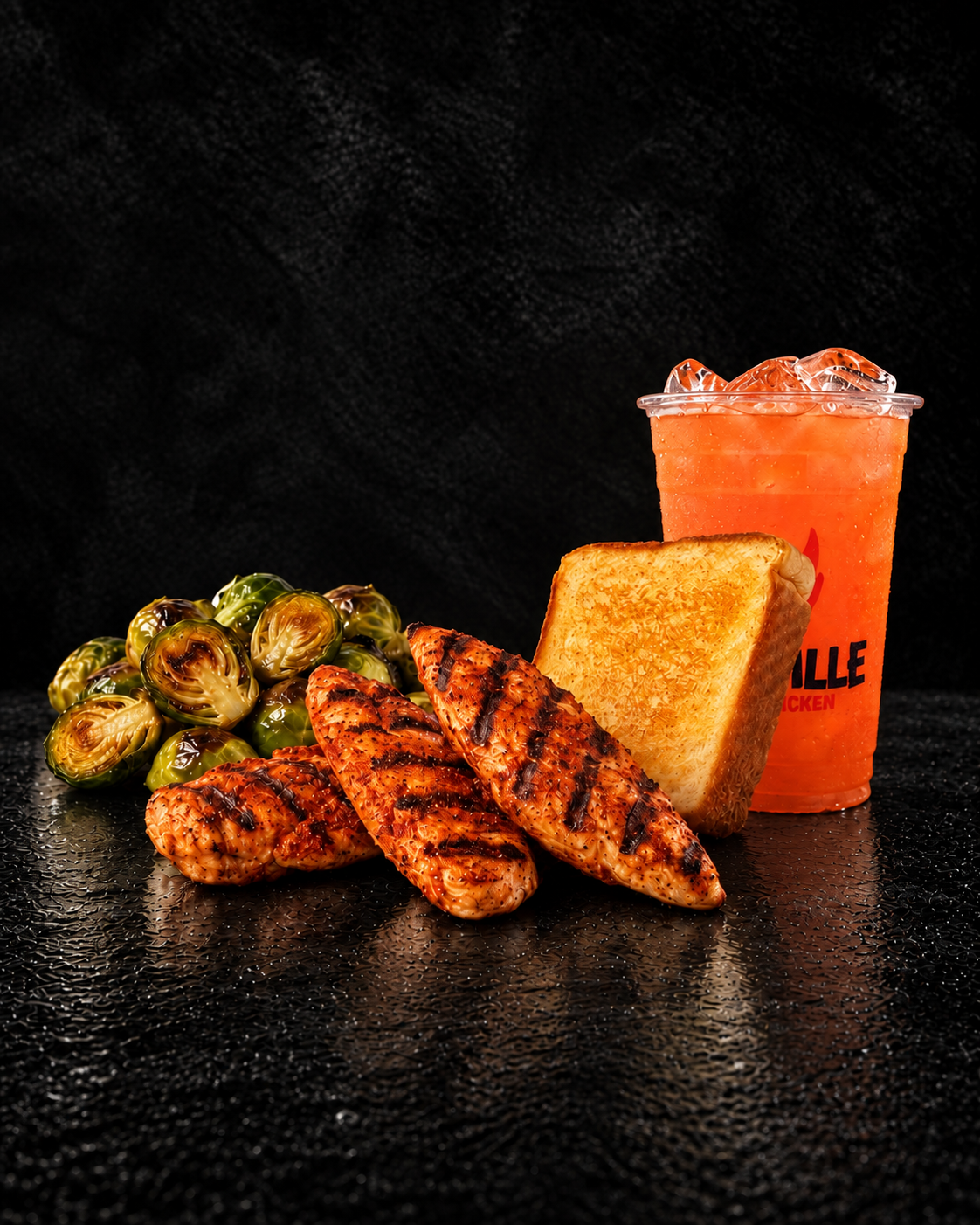 Grilled chicken tenders combo
