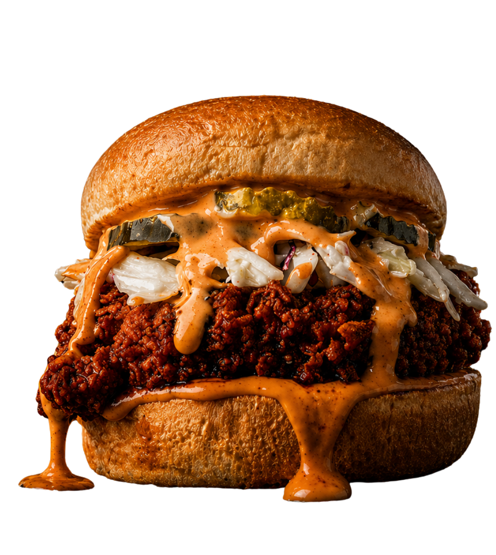 Scoville hot chicken sandwich