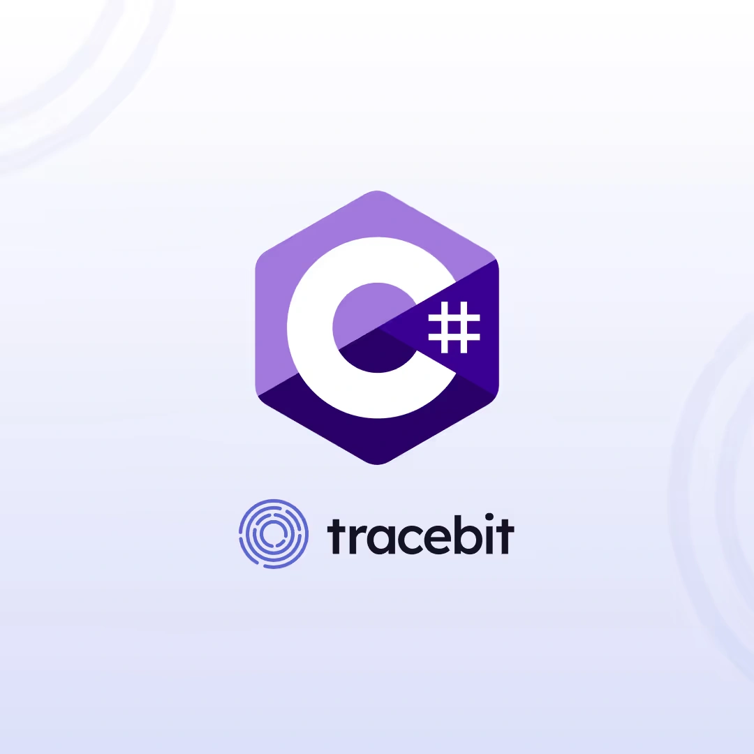 Why Tracebit is written in C#