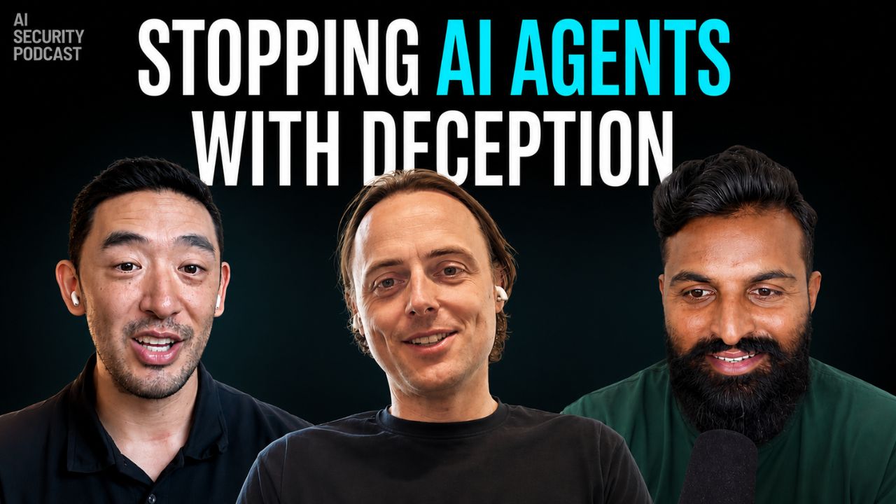 Andy Smith, Co-founder and CEO of Tracebit, on the AI Security Podcast discussing deception in the age of AI agents