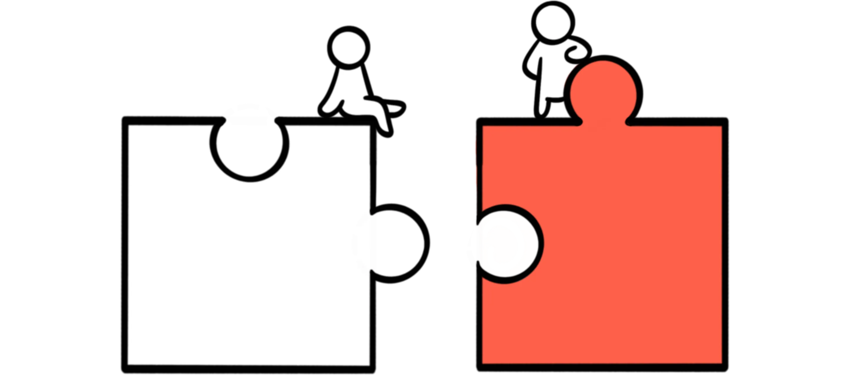 Illustration representing growth and scalability through modular puzzle pieces, symbolizing structured systems, flexible foundations, and sustainable business growth