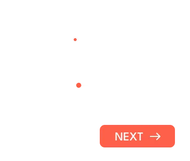 Section of a qualifying contact form with timeline selection, budget slider, and next step button to help pre-qualify project inquiries