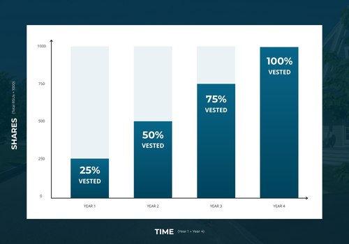 Vesting Schedule Timeline