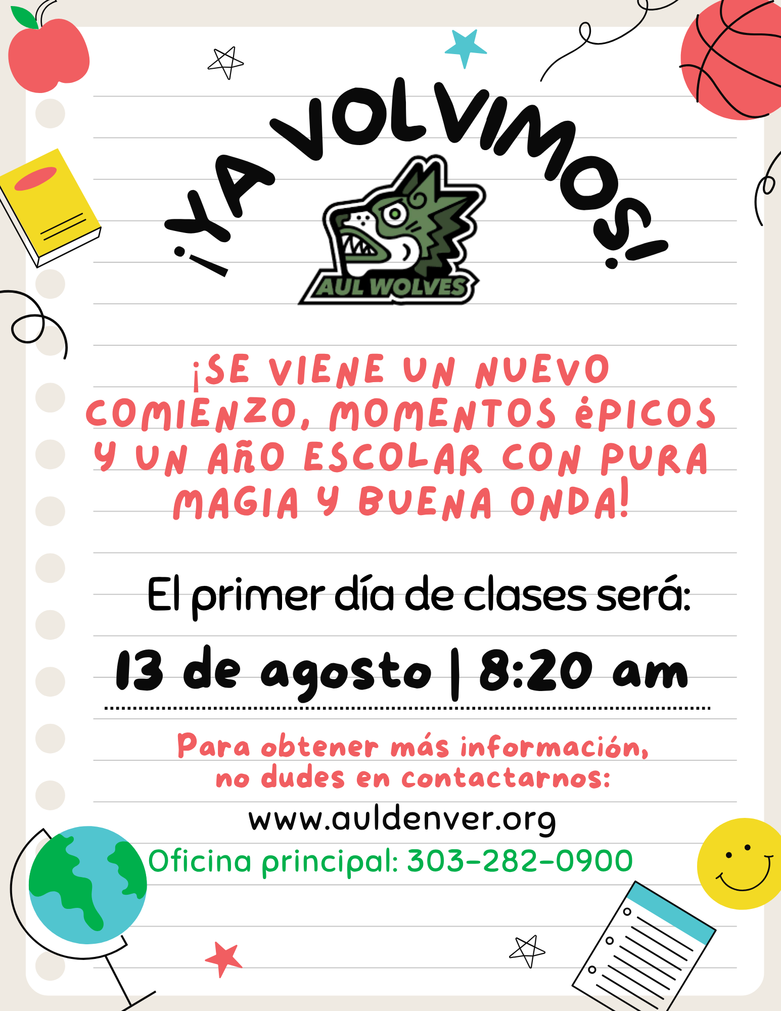 fecha de regreso a escuela 2025