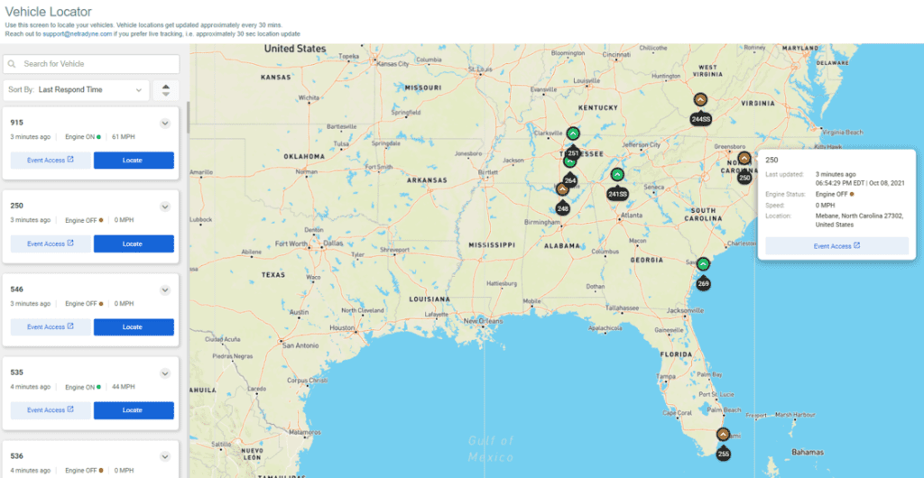 driveri live tracking image
