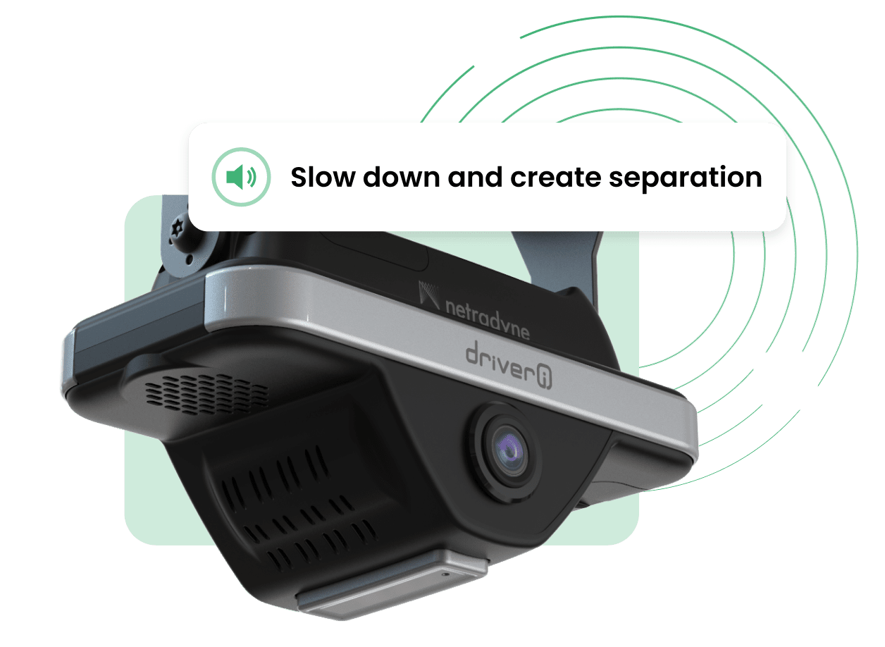 fleet dash cam with safety alerts