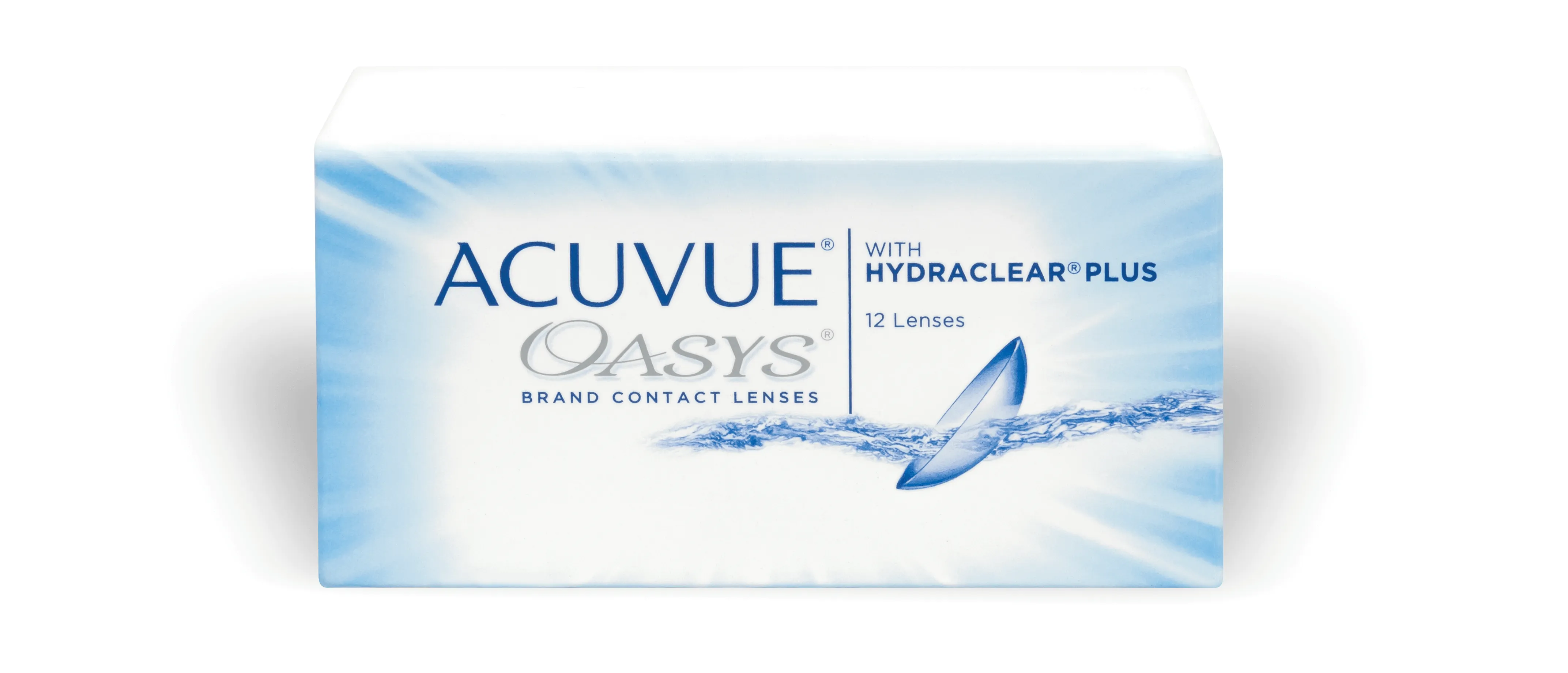 Acuvue Oasys contact lenses with hydraclear plus