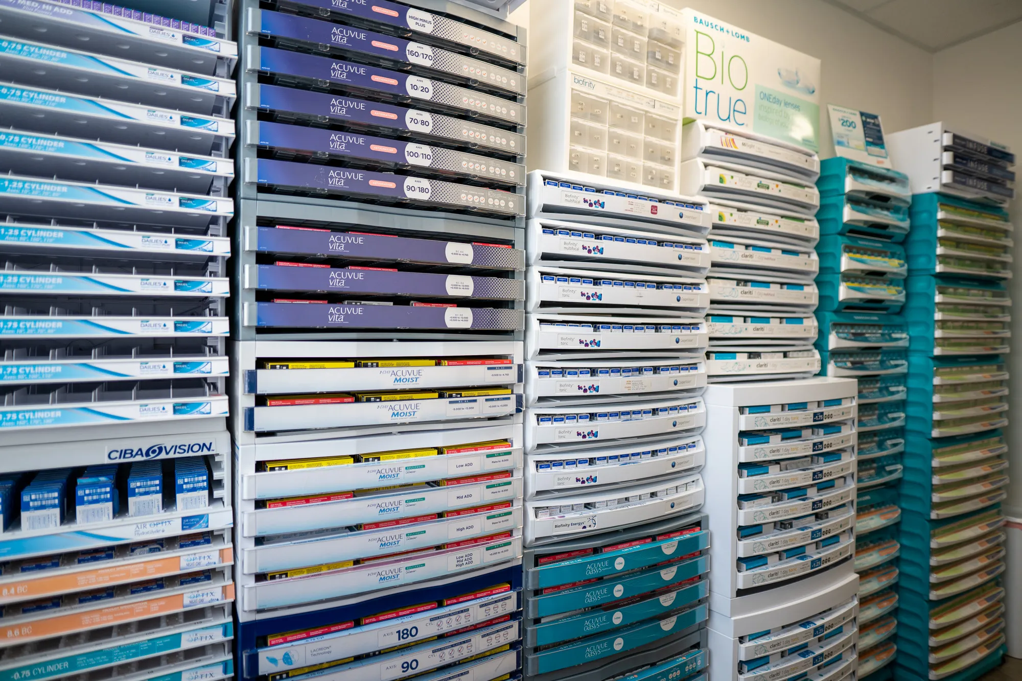 Contact lenses different brands