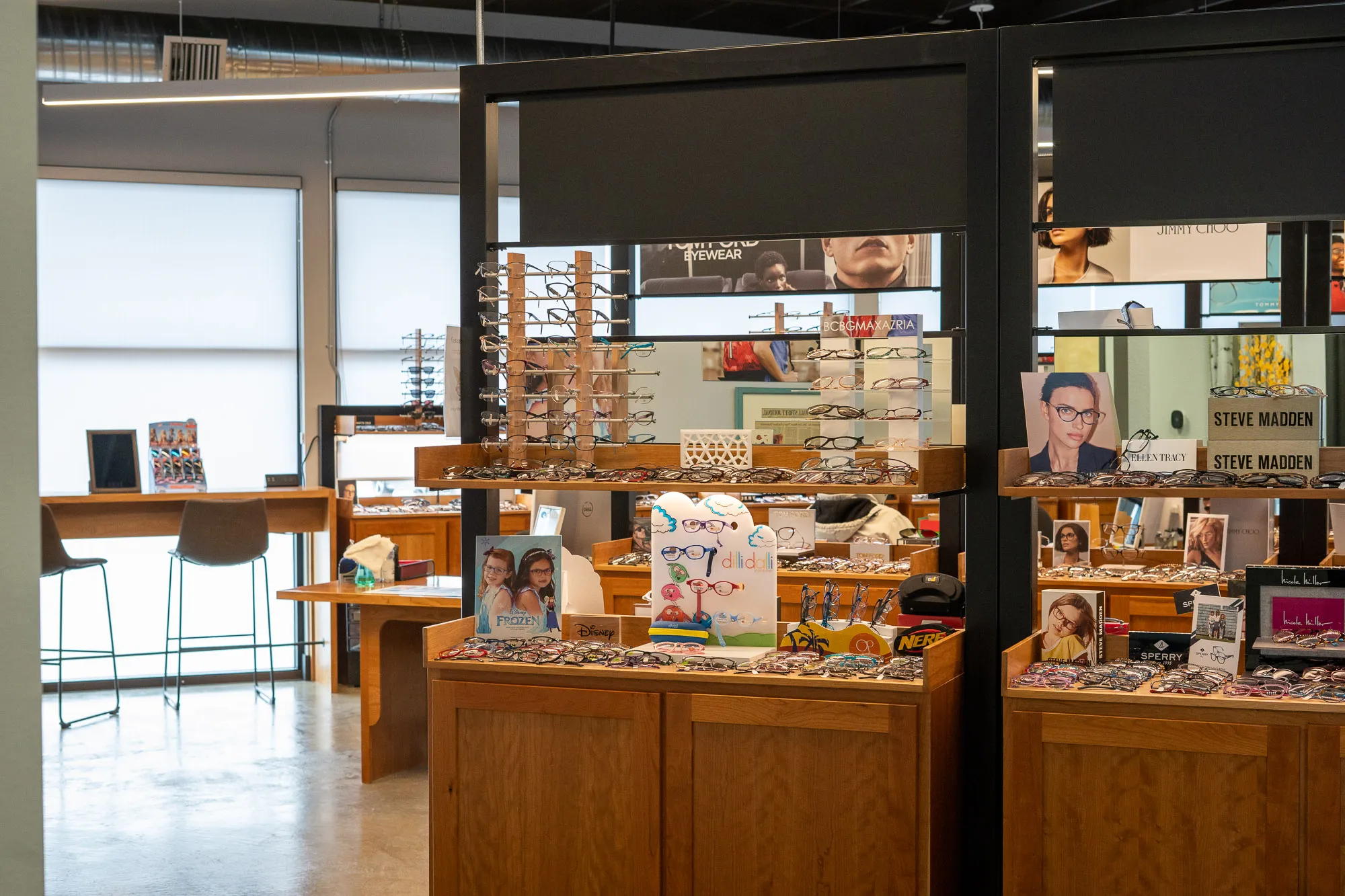 Glasses display for children glasses