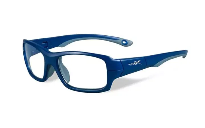 Wileyx glasses in dark blue