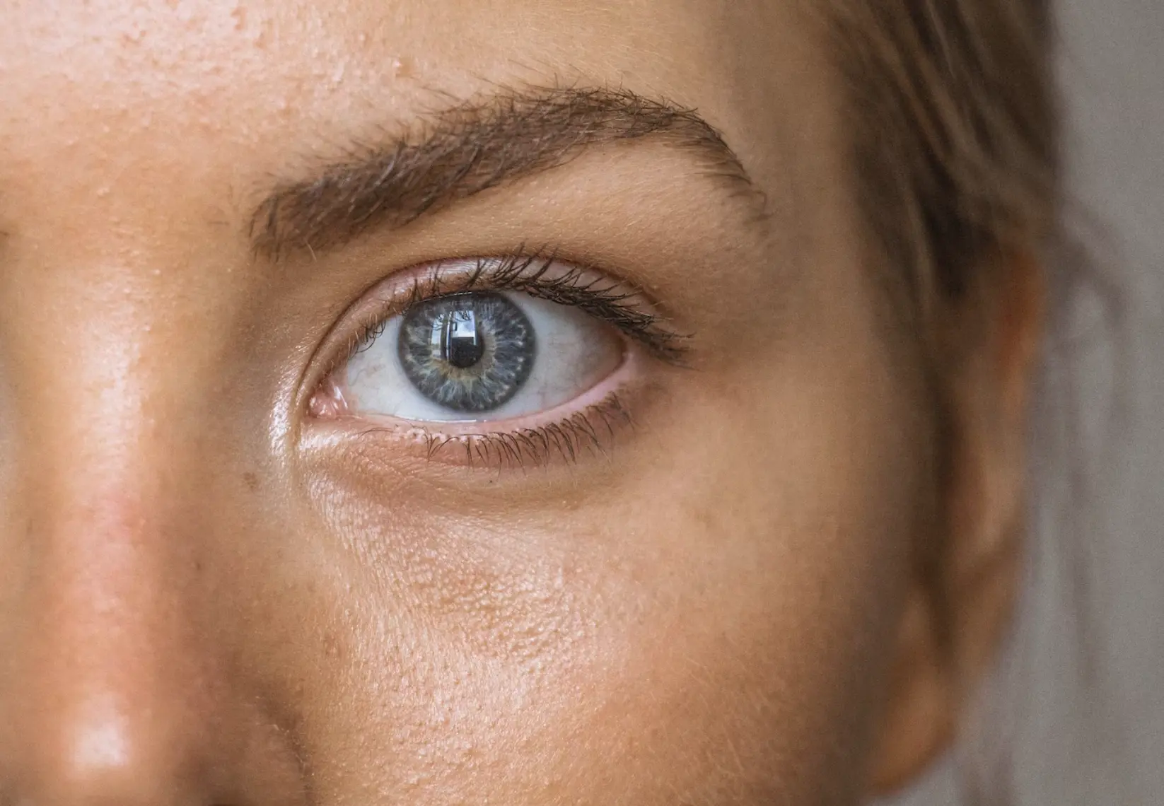 Close up of a women's eye