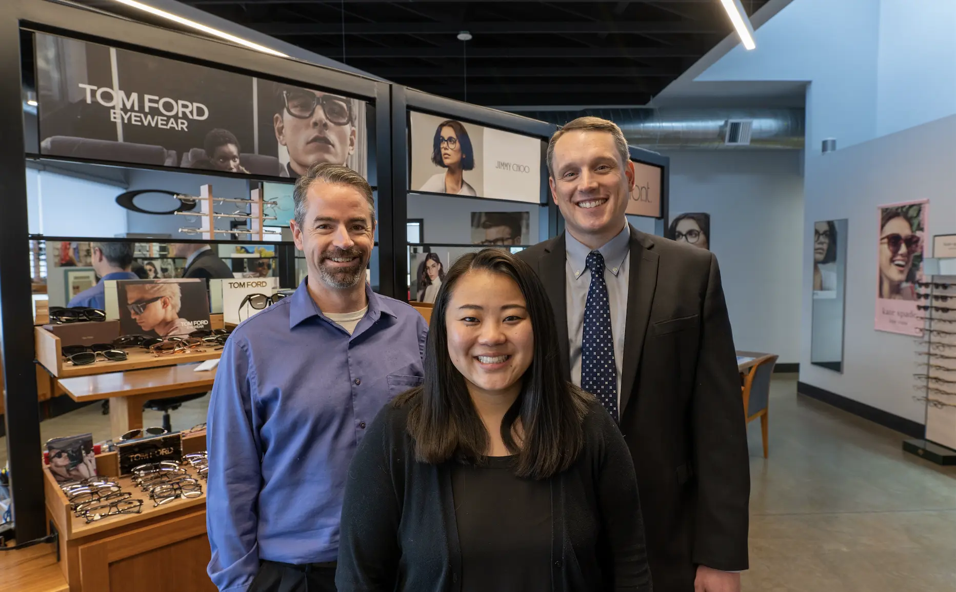 Staff at Carbon Valley Eye Care