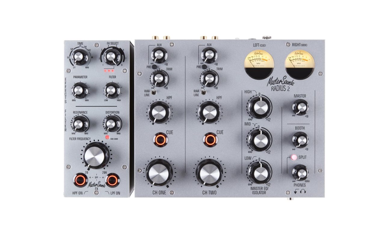 MasterSounds Radius 2 MK2 & FX ユニット MasterSounds Radius 2 rotary — a tiny slice of analogue