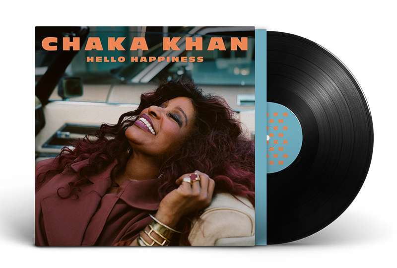 CHAKA KHAN HELLO HAPPINESS LP レコード