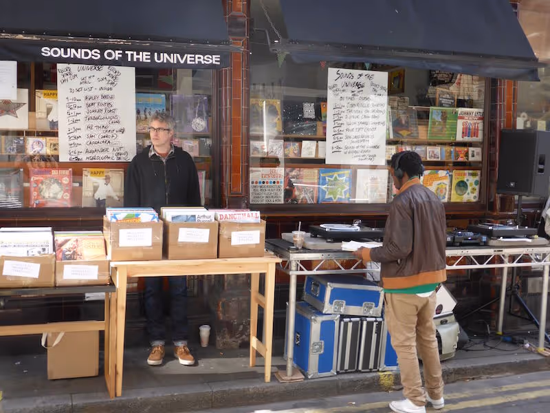 The Secret List is a new guide book and travelogue of London’s best record shops