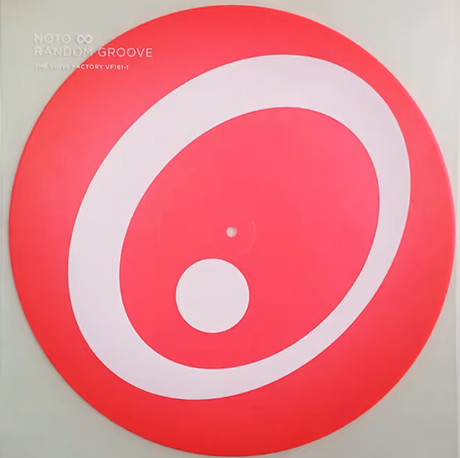 Carsten Nicolai (a.k.a. noto) marks unicolour show with collection of random grooves pressed to fluoro pink vinyl