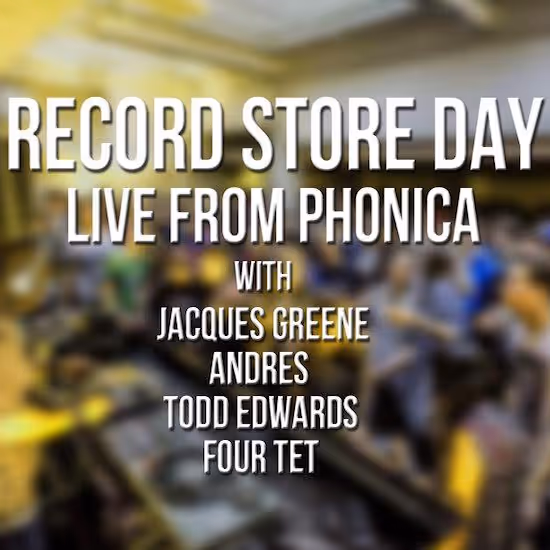 Watch Four Tet, Andrés, Todd Edwards and Jacques Greene live from Phonica Records
