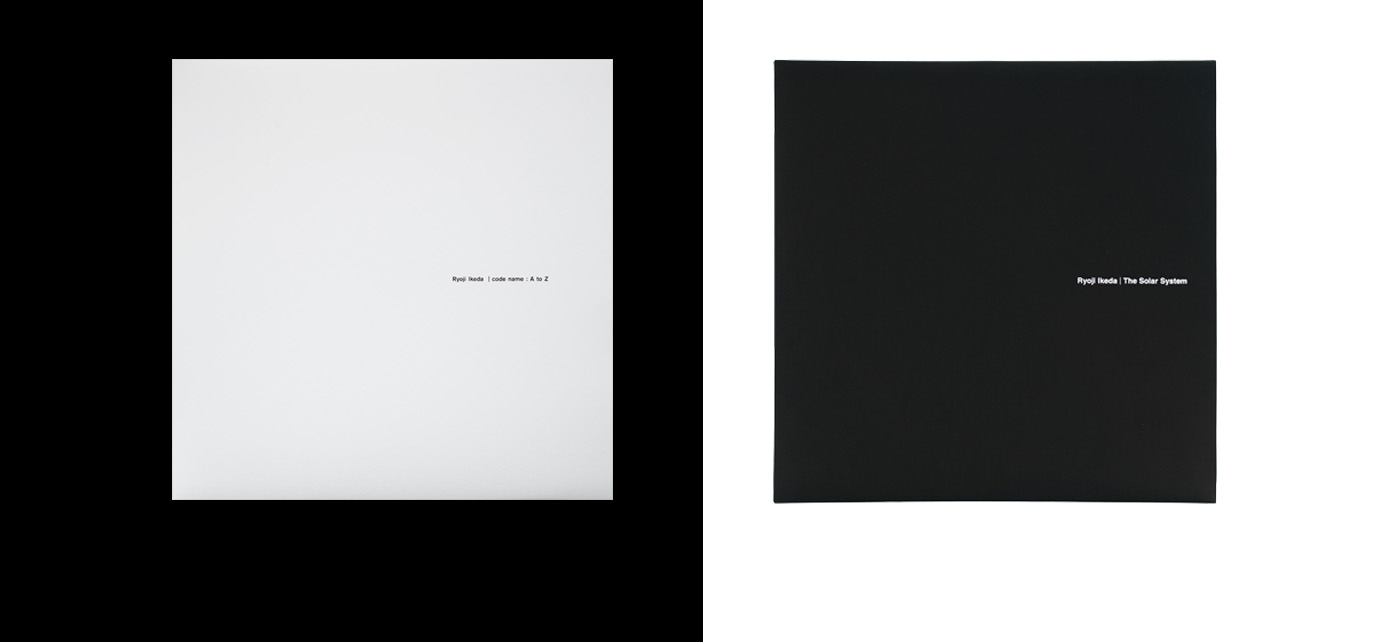 VF repress Ryoji Ikeda's The Solar System and Code Name: A-Z