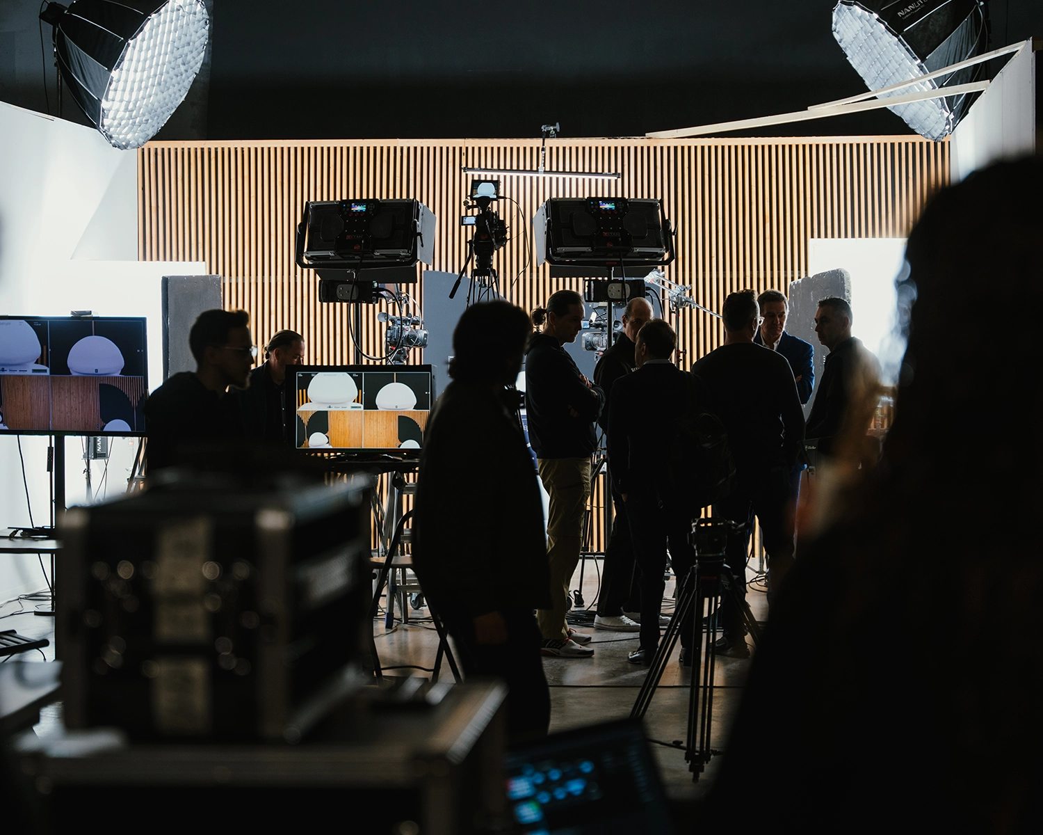behind the scenes photo