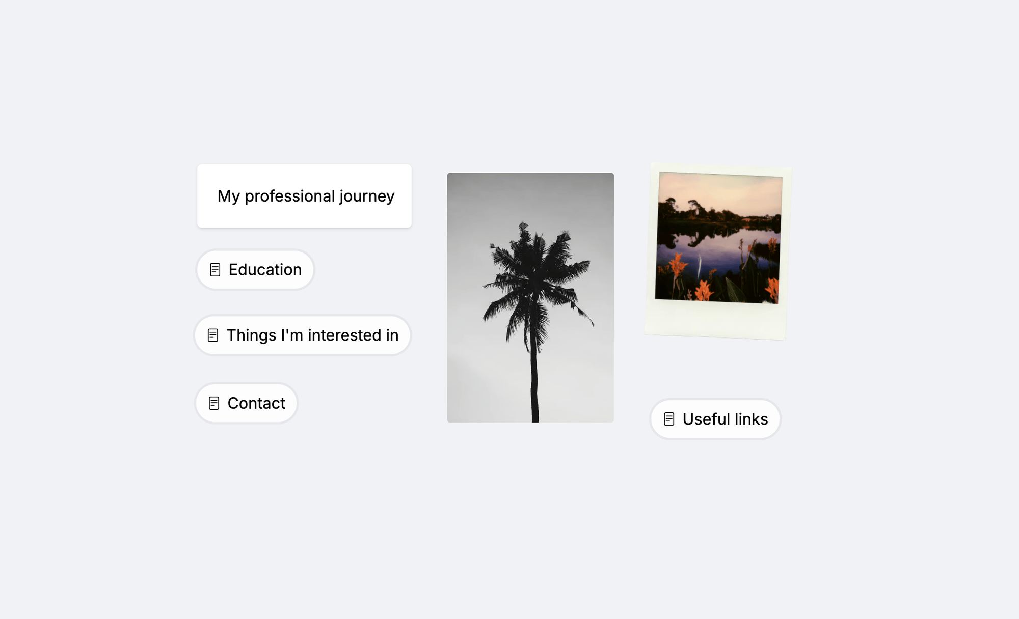 Create an about me page