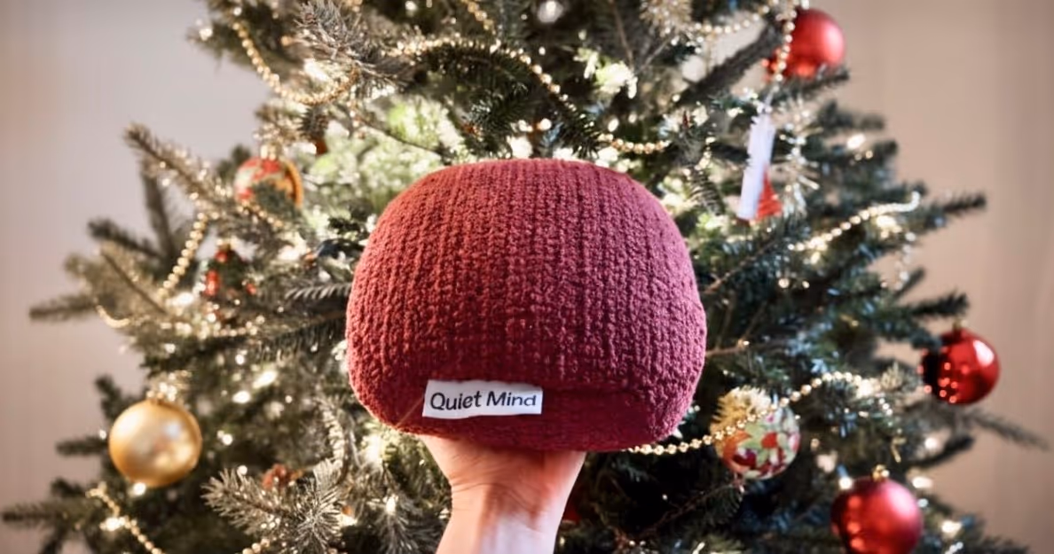 Quiet Mind cover image showing a Quiet Mind pillow