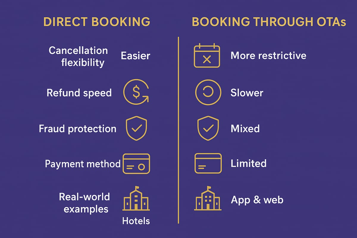 Flexibility, Cancellation, and Booking Security