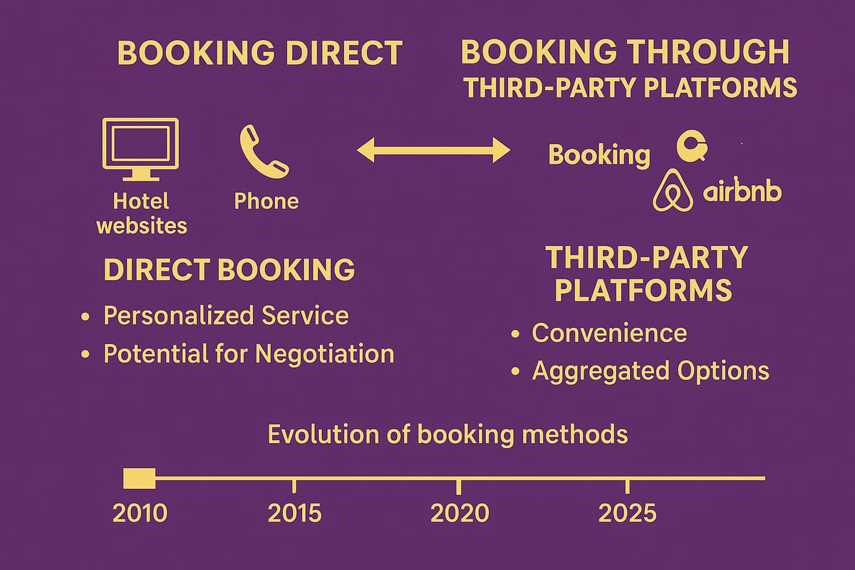 Understanding Booking Methods: Direct vs. Third-Party Platforms