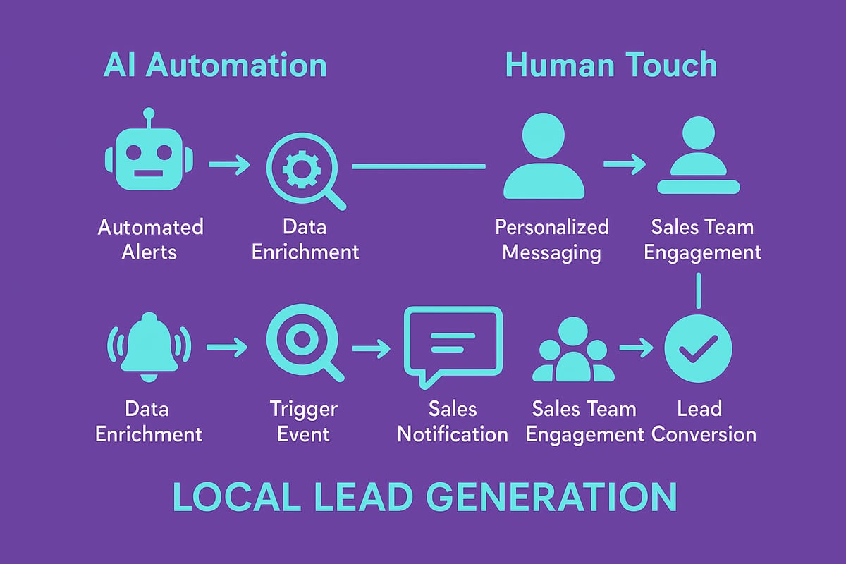 Integrating Automation and Human Touch for Sustainable Local Lead Generation