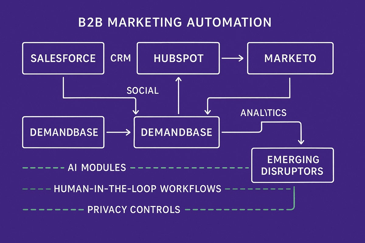 Key Technologies and Tools Powering 2025 B2B Marketing Automation