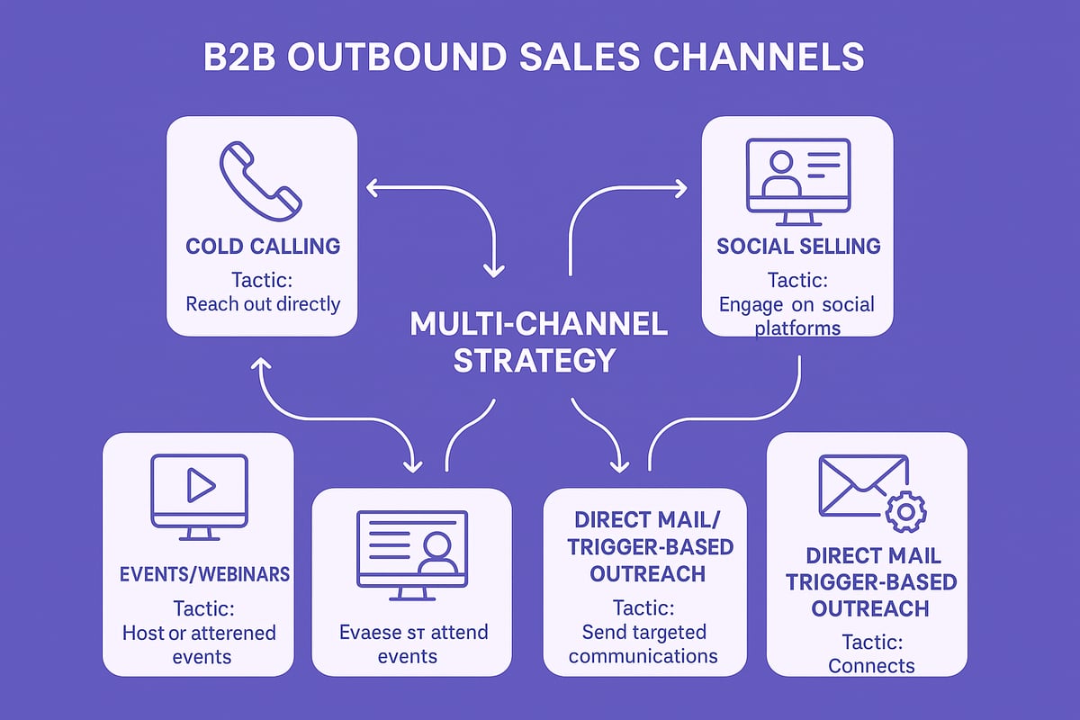 Essential B2B Outbound Sales Channels and Tactics