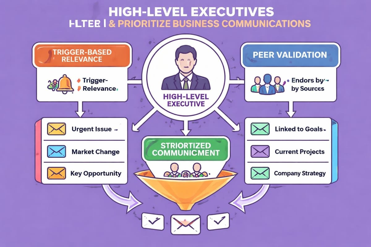 Executive content consumption patterns