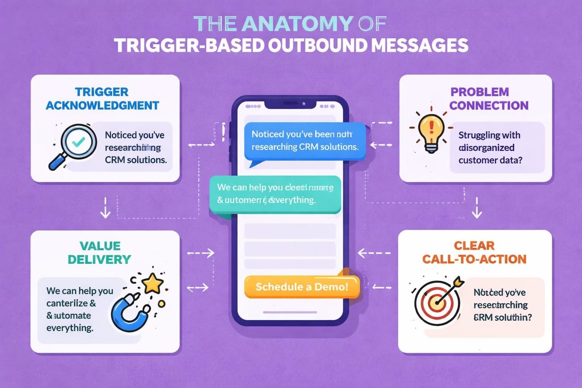 Outbound message components