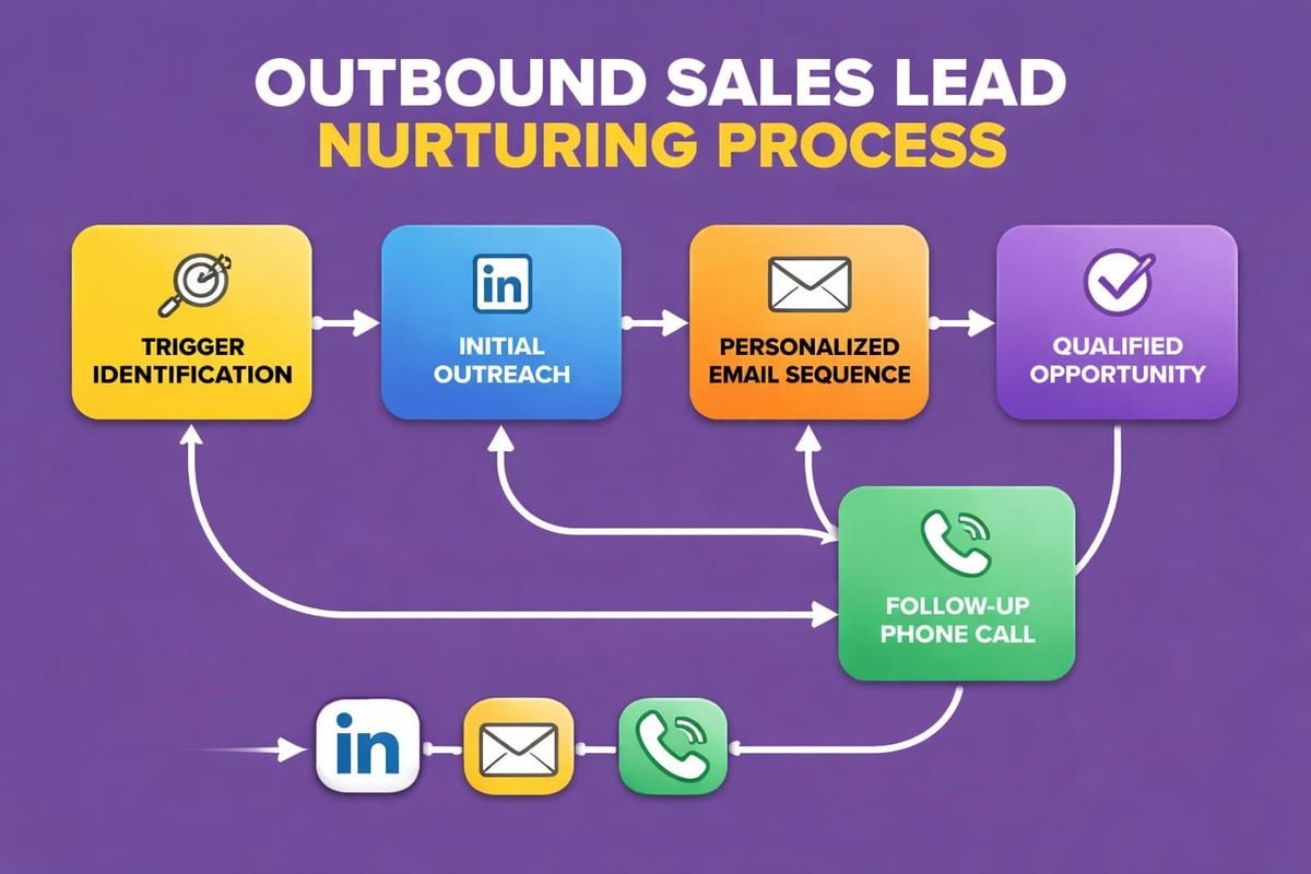 Multi-channel outbound sequence